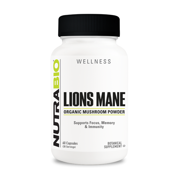 NutraBio Lions Mane Organic