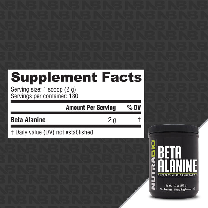 Nutra Bio Beta Alanine
