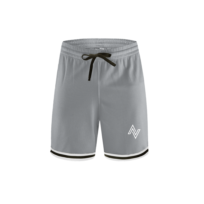Classic Stripe Trim Basketball Shorts | Active Fit + Street Style