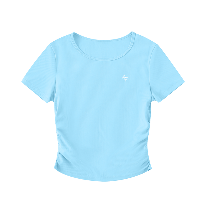 Active Bodycon Ruched Crop