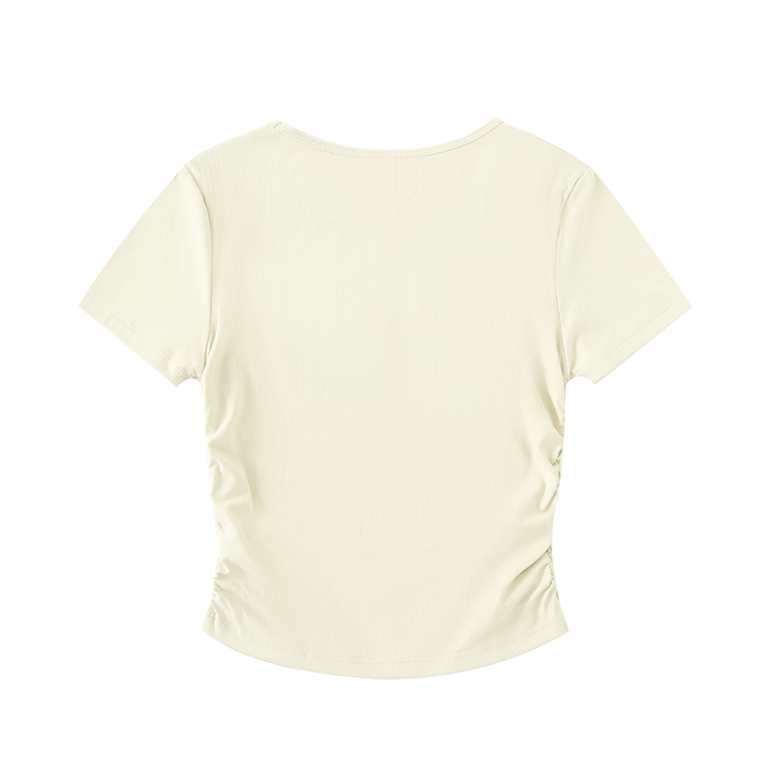 Active Bodycon Ruched Crop