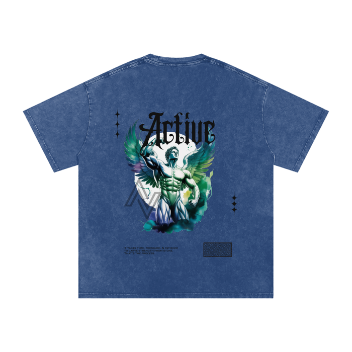 Icarus | Acid Wash Oversized Tee