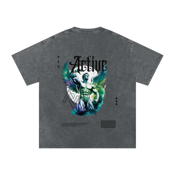 Icarus | Acid Wash Oversized Tee