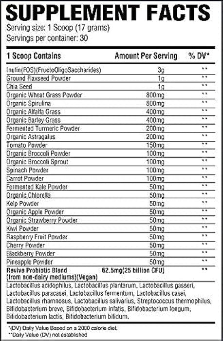 Revive Daily Greens Superfood & Antioxidant Blend