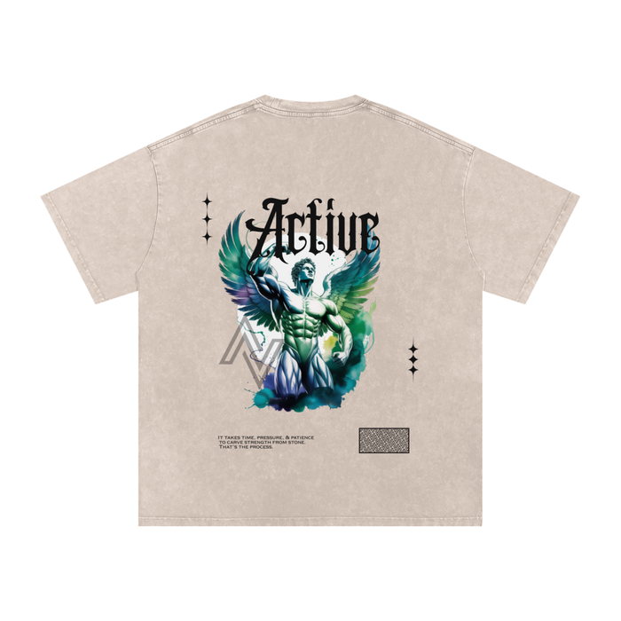 Icarus | Acid Wash Oversized Tee