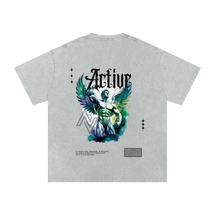 Icarus | Acid Wash Oversized Tee