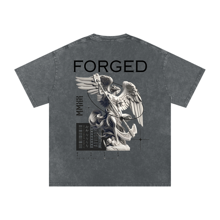 Forged Snow Wash Oversize Tee