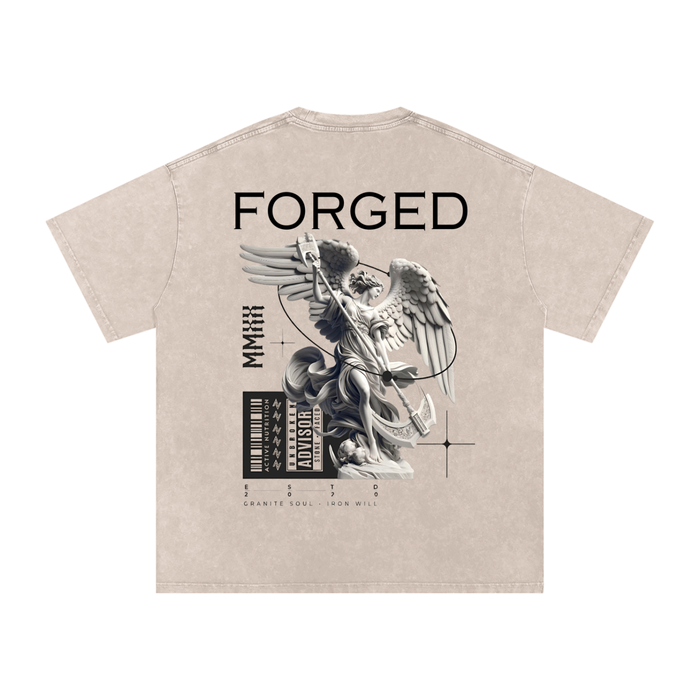 Forged Snow Wash Oversize Tee