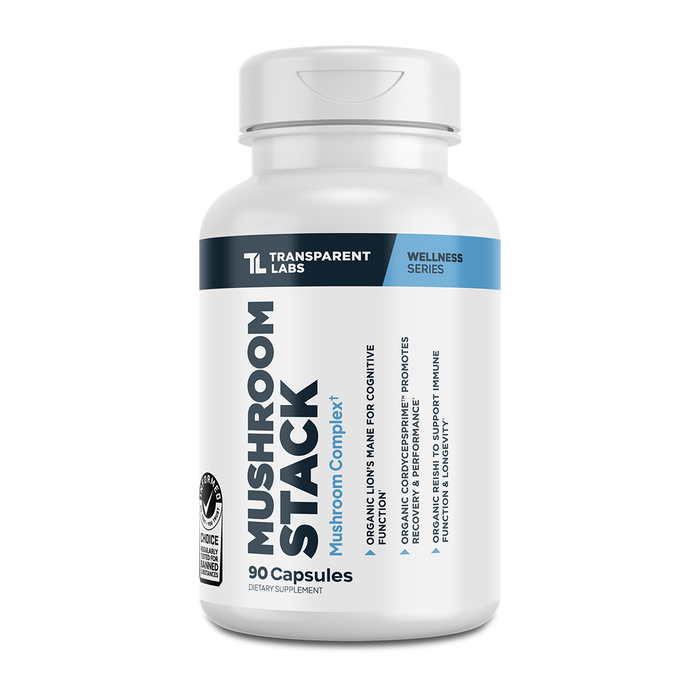 Transparent Labs Mushroom Stack