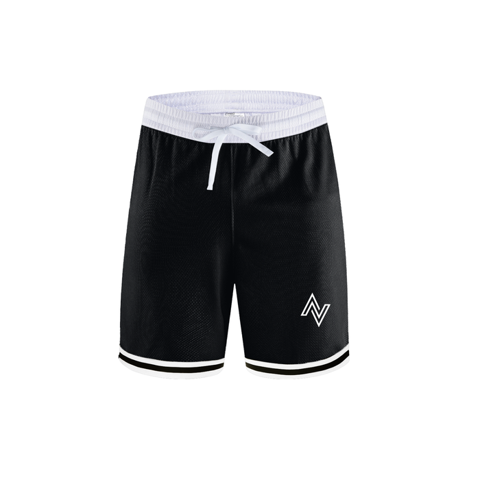 Classic Stripe Trim Basketball Shorts | Active Fit + Street Style