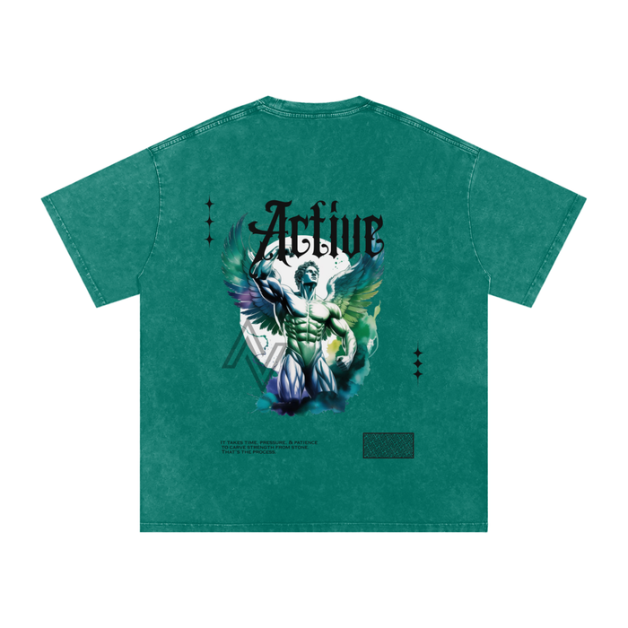 Icarus | Acid Wash Oversized Tee