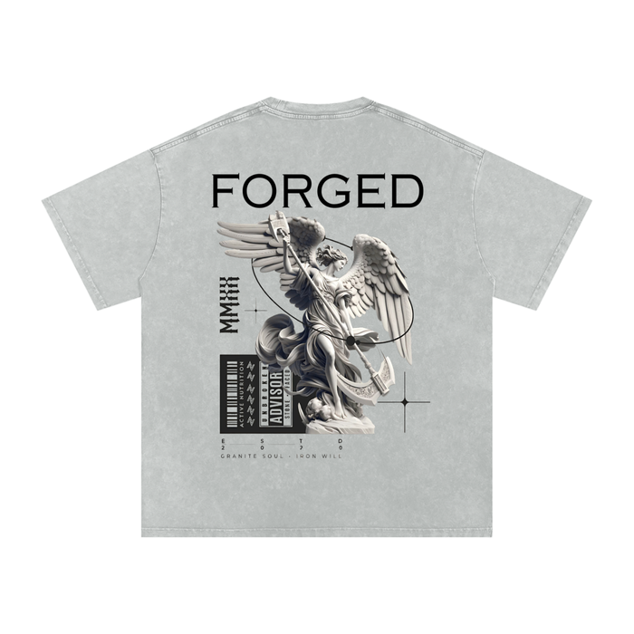 Forged Snow Wash Oversize Tee