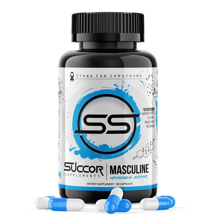Succor Masculine – Men’s Hormone & Vitality Support