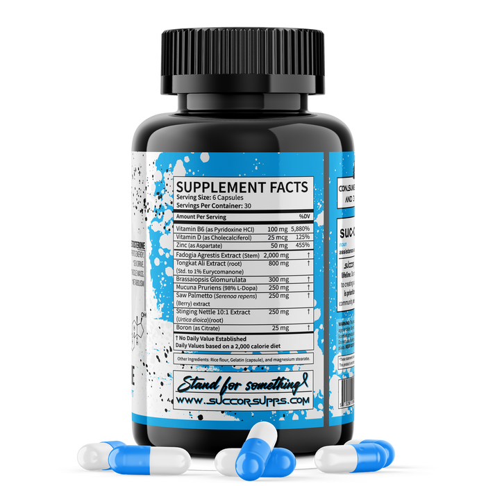 Succor Masculine – Men’s Hormone & Vitality Support