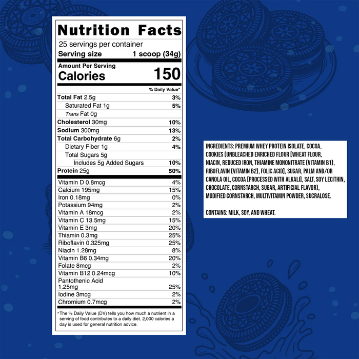 Orion Whey Protein Cookies & Creme