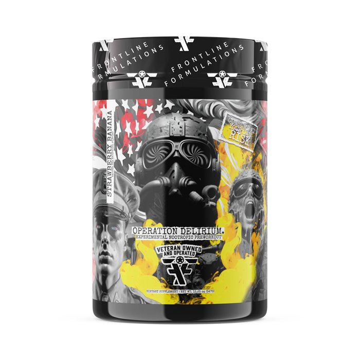 Frontline Operation: Delirium – Low-Stim Nootropic Pre-Workout