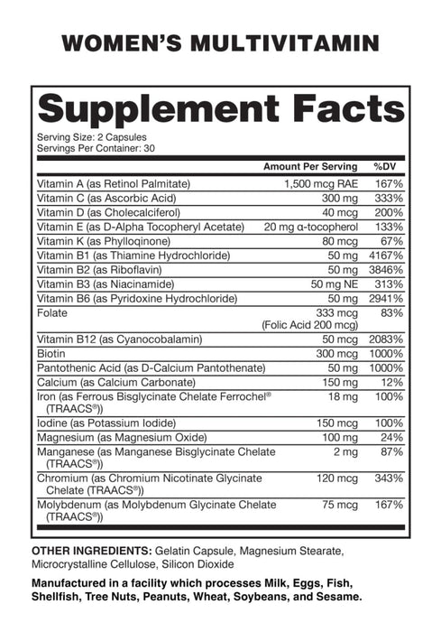 Miss One Women's Daily Wellness Pack