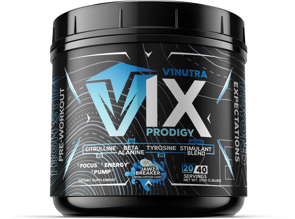 “V1X Prodigy high-stim preworkout by V1 Nutra