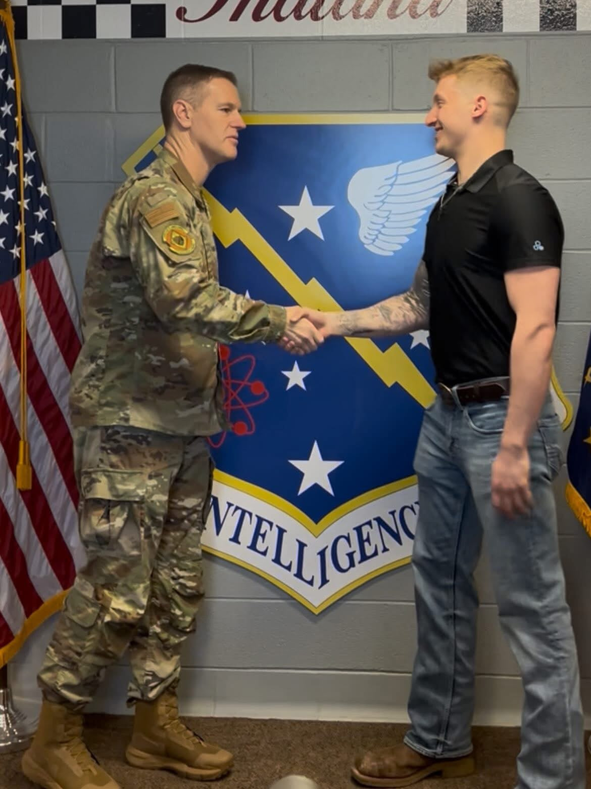 Active Nutrition Celebrates Terre Haute Manager Caleb Richey's Enlistment in the Indiana Air National Guard