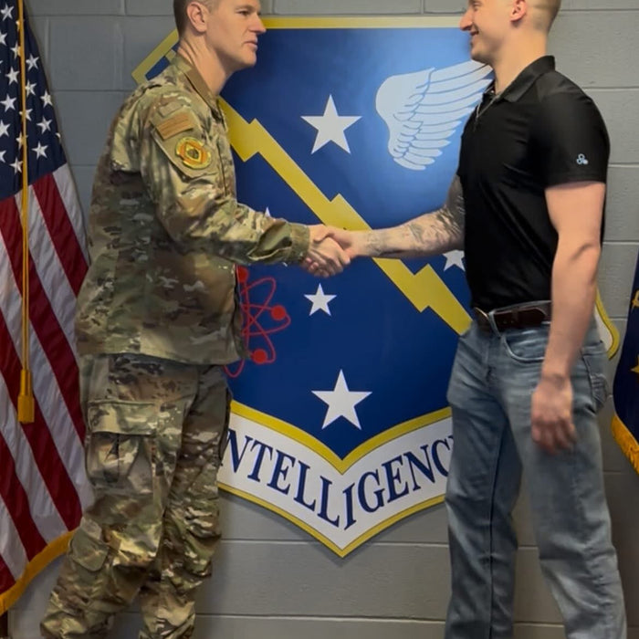 Active Nutrition Celebrates Terre Haute Manager Caleb Richey's Enlistment in the Indiana Air National Guard
