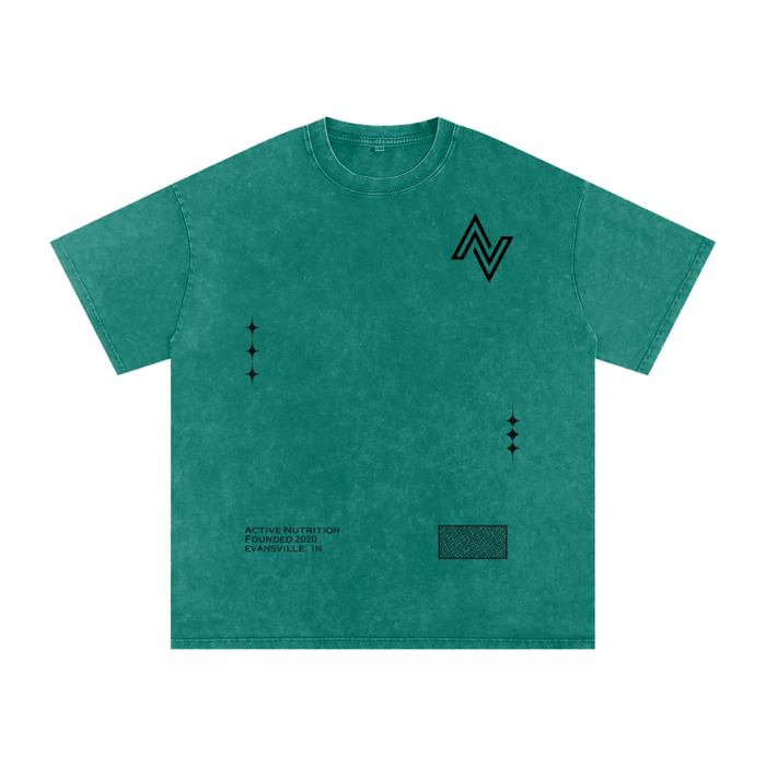 Marble Muscle | Acid Wash Oversize Tee