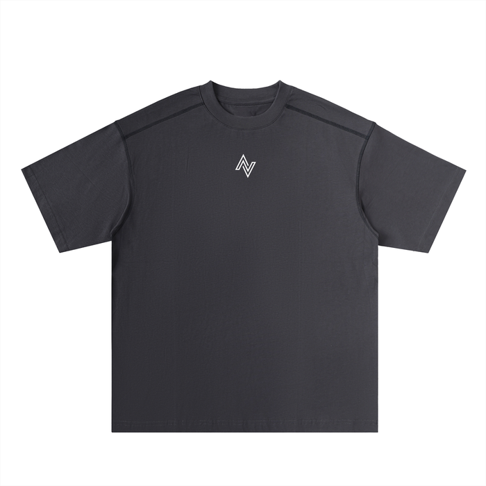 Active Contrast Stitch Oversized Tee