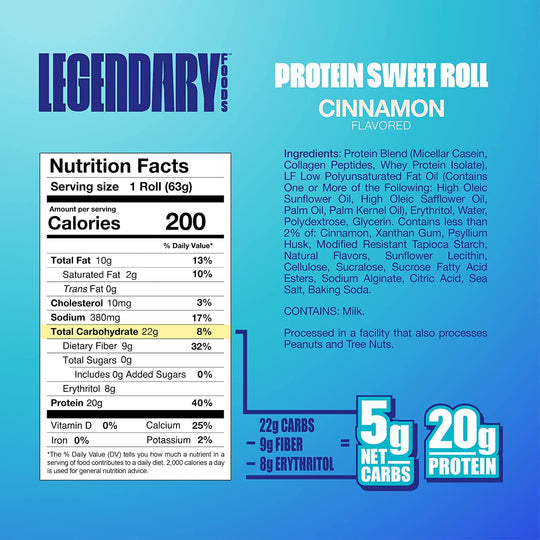 Legendary Sweet Roll (8 per box)