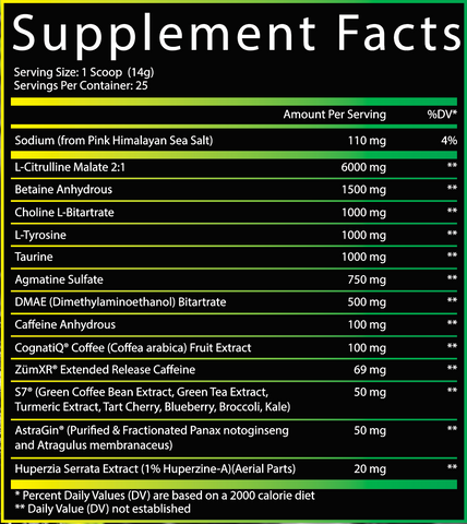 Frontline Operation: Delirium – Low-Stim Nootropic Pre-Workout