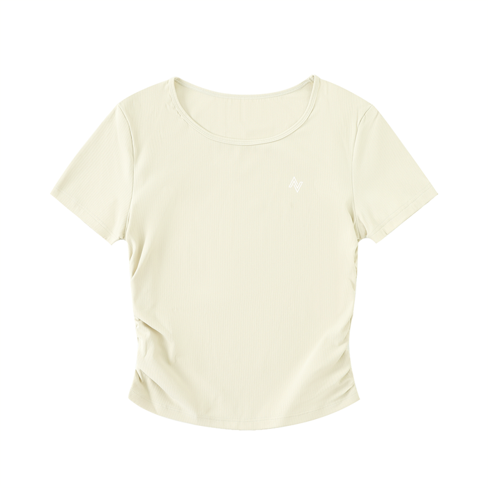 Active Bodycon Ruched Crop