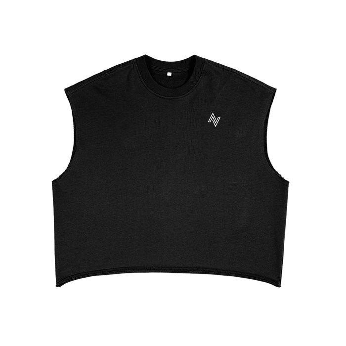 Unisex Cropped Sleeveless Sweatshirt | Midweight Fleece