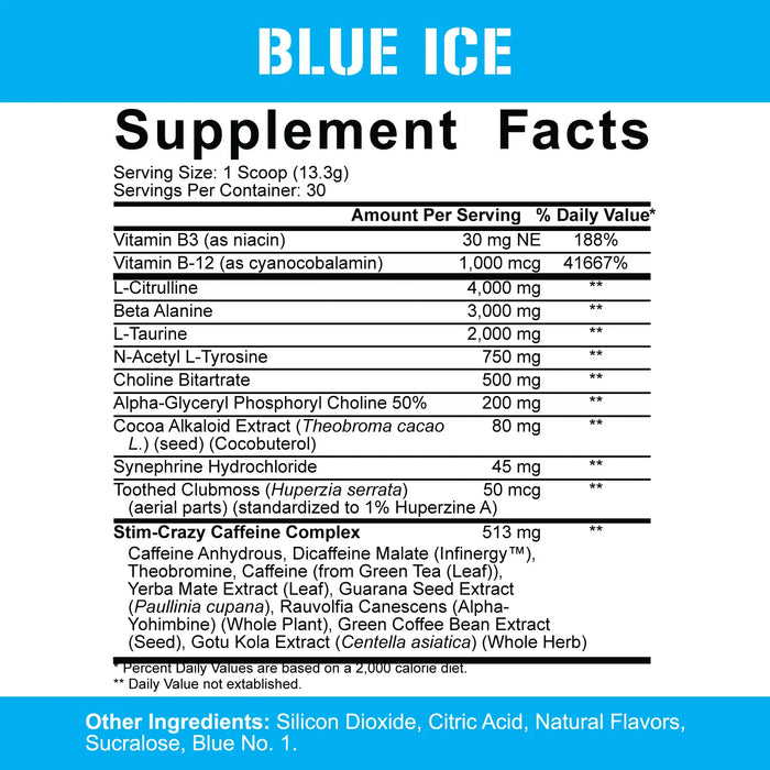 5% 5150 High-Stim Pre Workout