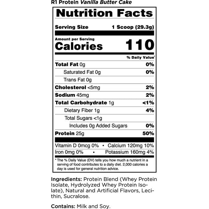 R1 Protein Isolate